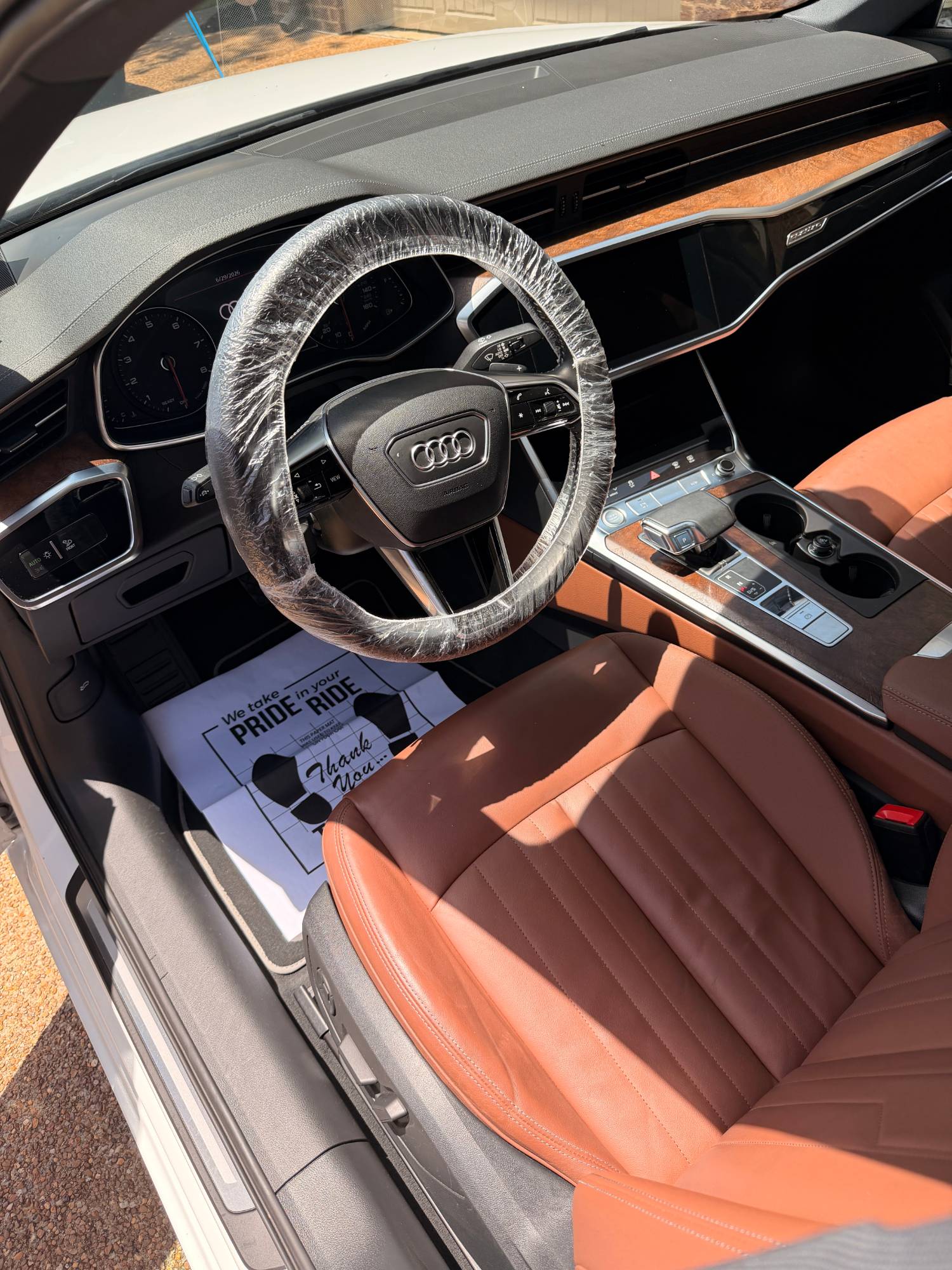 Detailed Audi interior in Collierville, TN