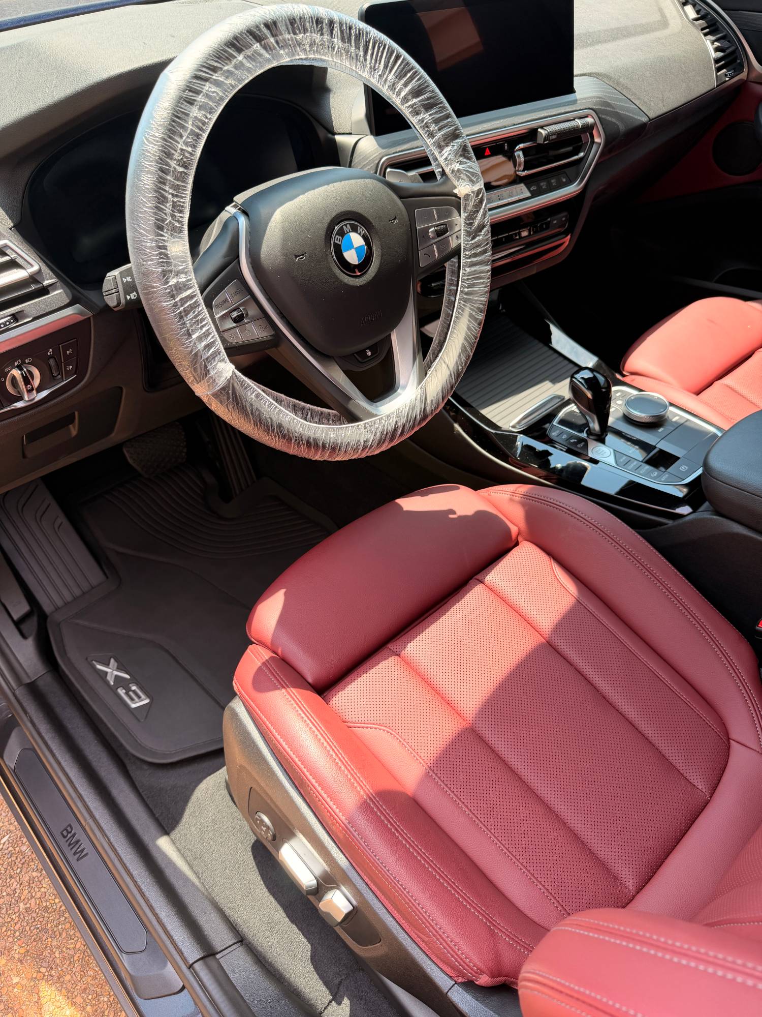 Detailed BMW X3 interior in Germantown, TN