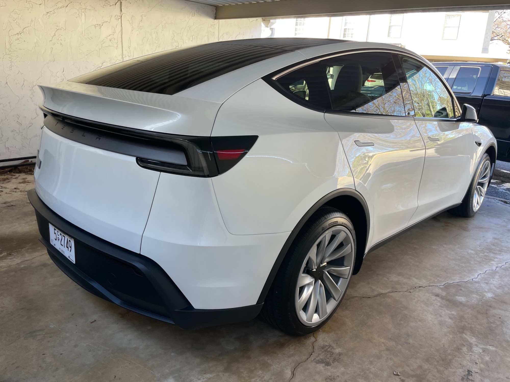 Detailed white Tesla Model Y in Germantown, TN