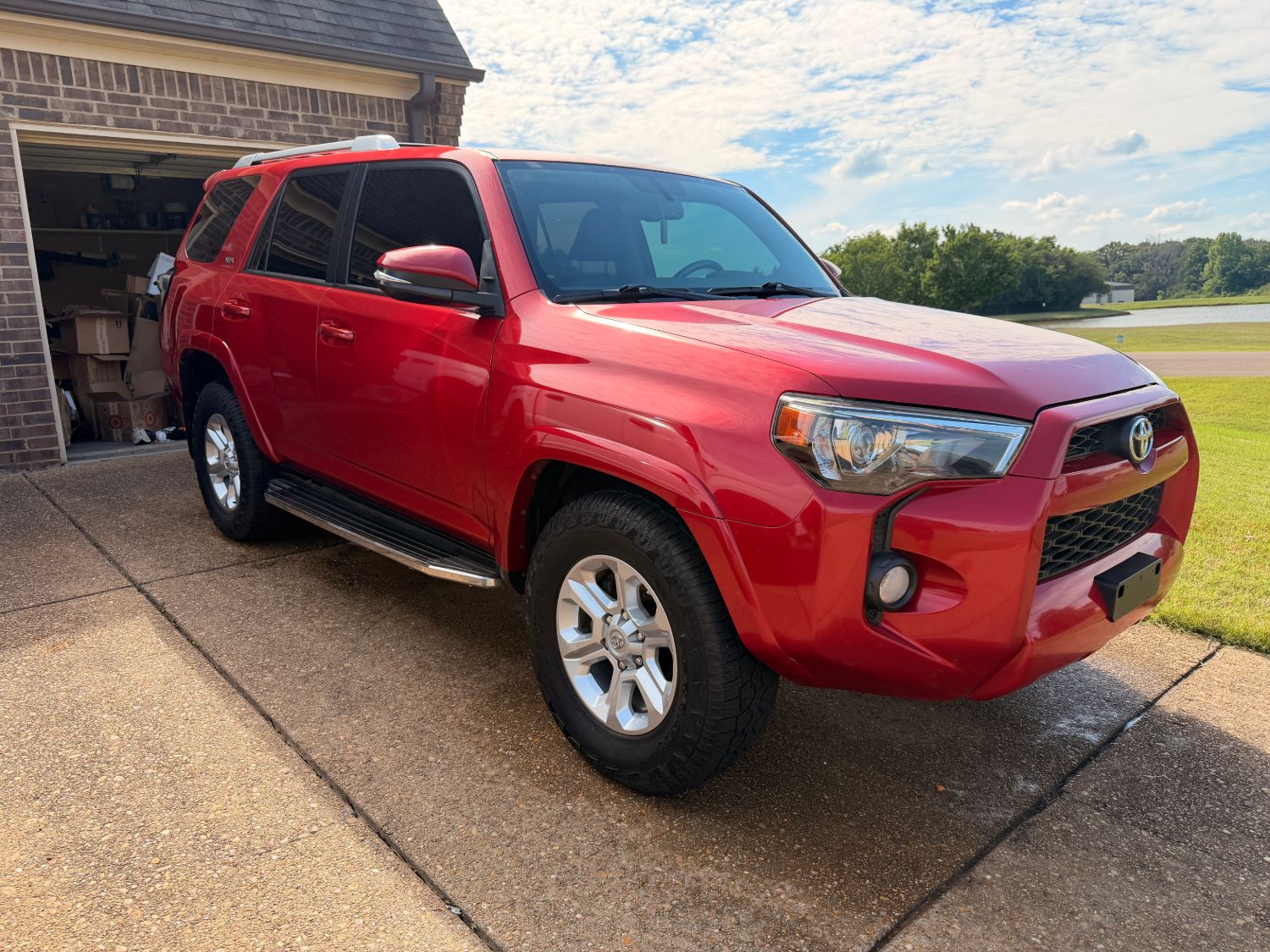 Detailed red Toyota 4Runner in Olive Branch, MS