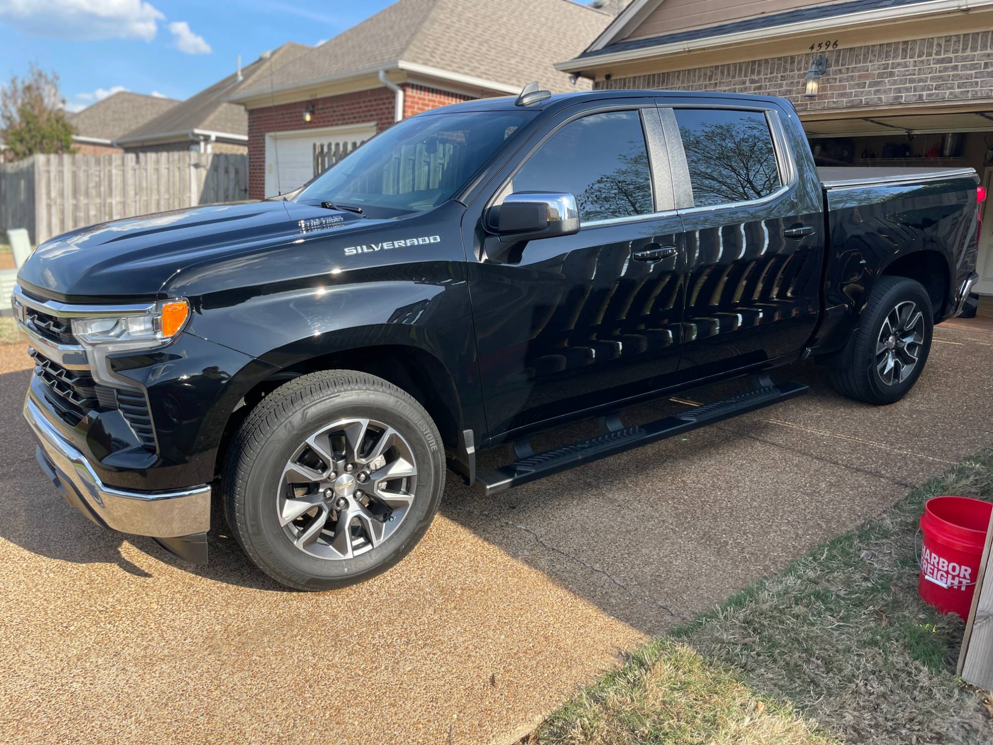 Detailed black Chevrolet Silverado in Olive Branch, MS