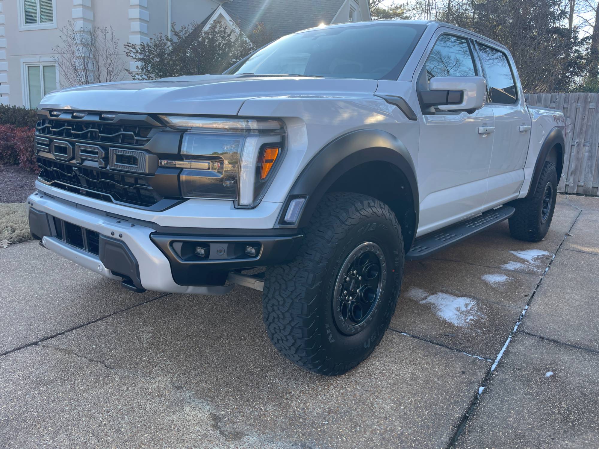 Detailed white Ford Raptor in Olive Branch, MS