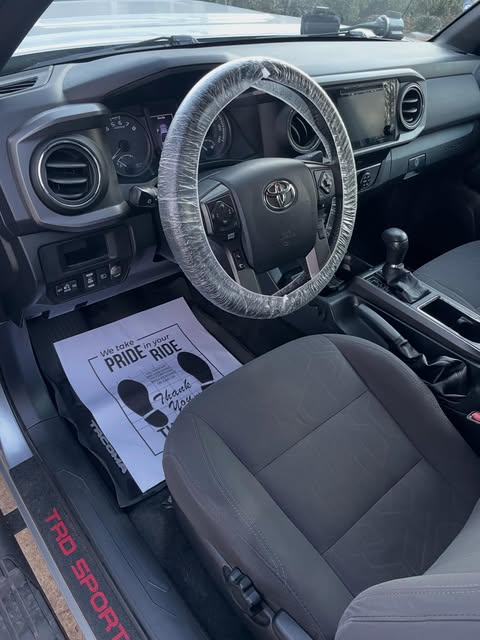 Detailed Toyota Tacoma interior